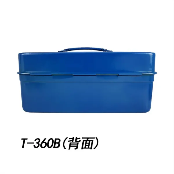 中号工具箱批发 T- 360B铁质工具箱金属手提双层工具箱铁制无隔层