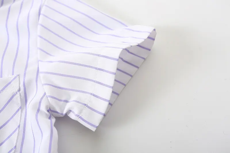 夏季新品男童套装英伦风条纹衬衫绅士礼服三件套源头厂家一手货源