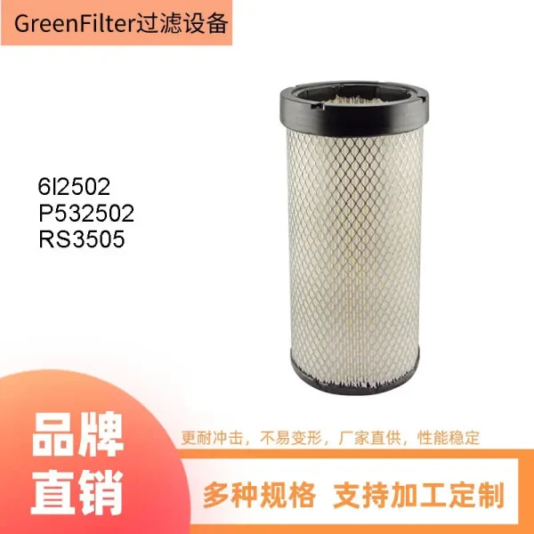 现货供应工程机械设备配件滤芯空调滤清器 6I2502 P532502 RS3505