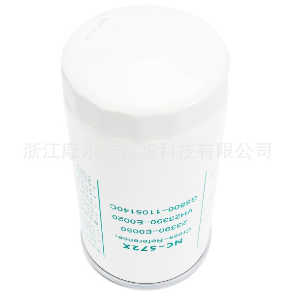 摩尔卡环保汽车卡车汽油发动机系统机油滤清器 NC-572X