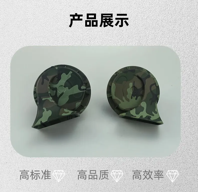 厂家直供批发汽车摩托车鸣笛迷彩蜗牛喇叭超响防水120分贝通用型