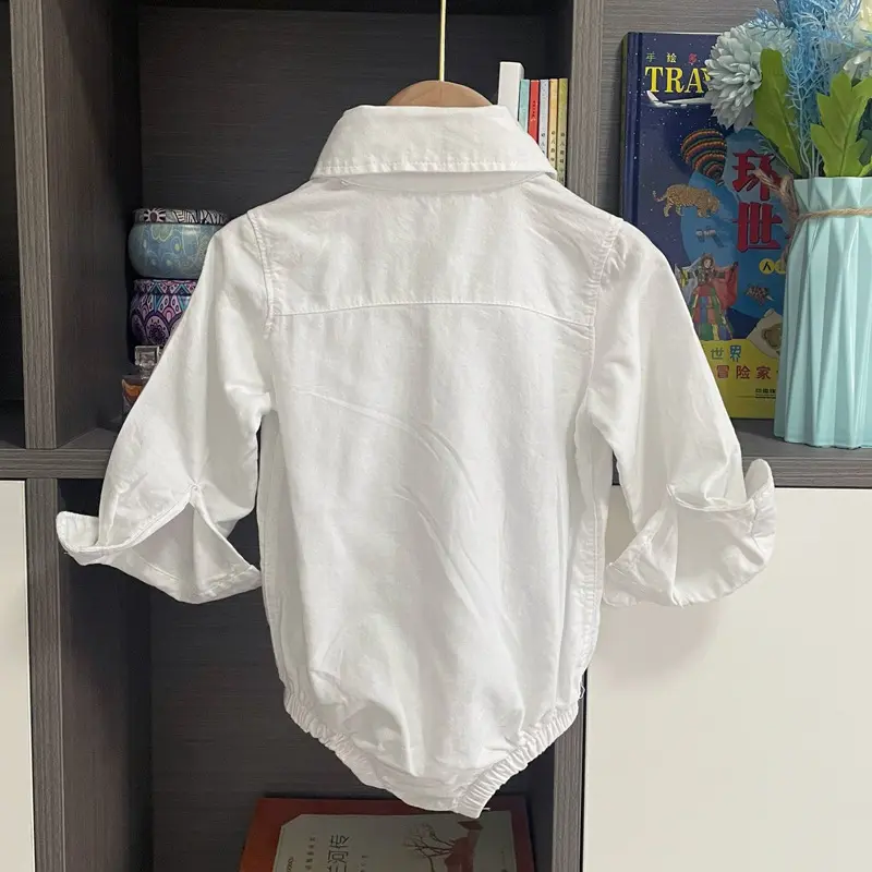 跨境秋季新款男宝宝哈衣棉新生儿蝴蝶结周岁生日摄影服装厂家直销